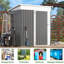 5 Ft. W x 3 Ft. D Metal Lean-To Garden Shed-2115870663