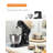 CHB Series Commercial Chef Electric Stand Mixer 4.7 Quart, 7 Speed Settings