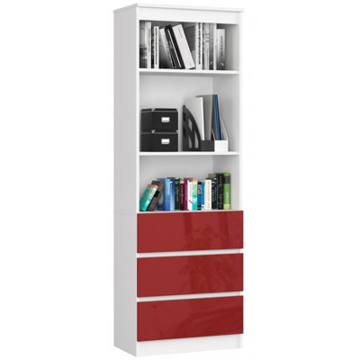 Alexsander 180cm H x 60cm W Standard Bookcase