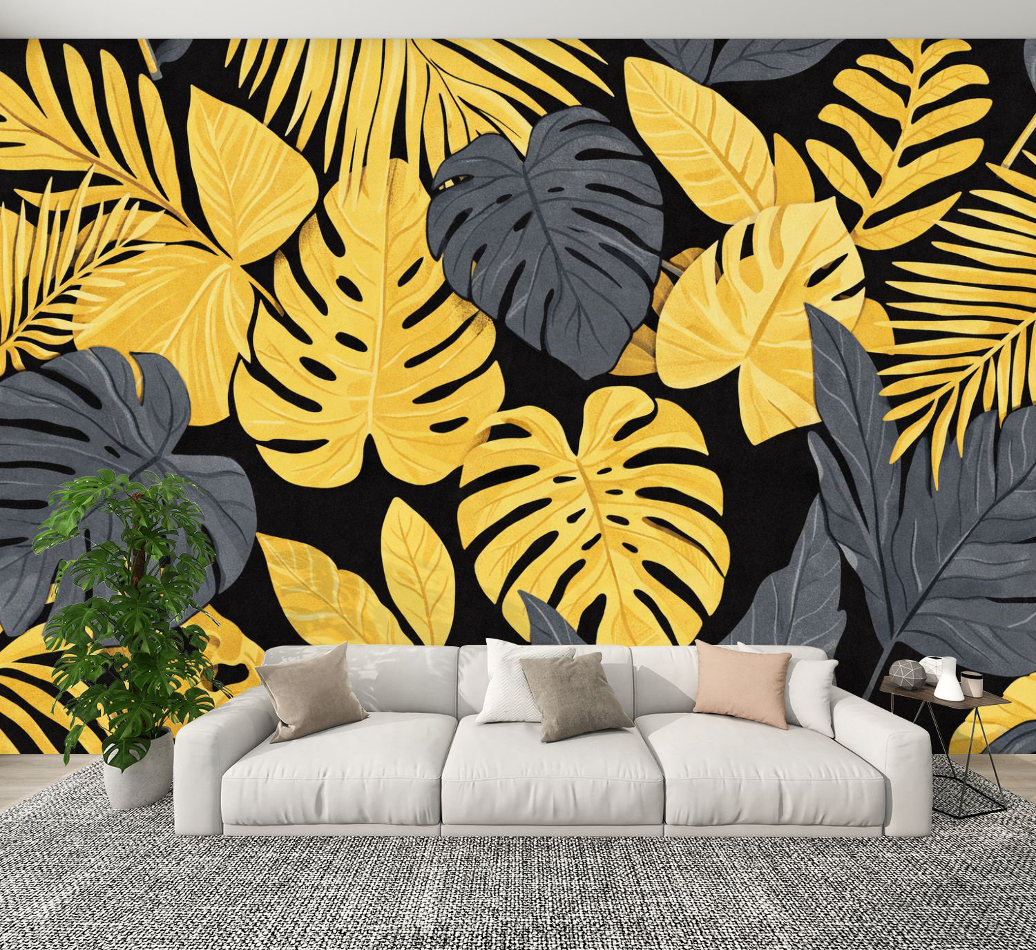 Red Barrel Studio® Pastel Peel and Stick Wallpaper seamless gold black ...