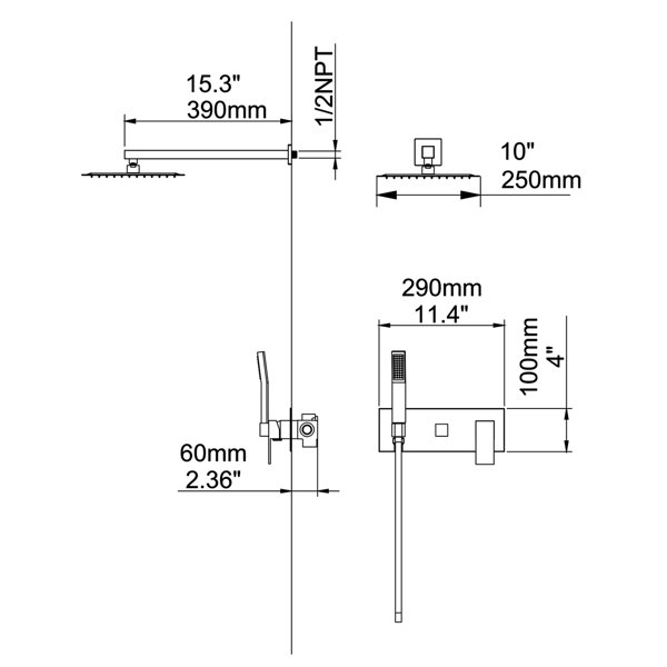Dimensions du produit