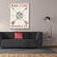 «Floursack Nautical 6 Red» par Danhui Nai, art mural sur toile-1861013310