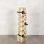 Haynes Floor Wine Bottle Rack in Brown