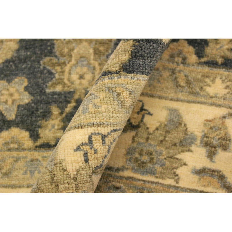 Tapis bleu unique Jack de 4 pi 1 po x 6 pi 4 po Jack par Arshs Fine Rugs