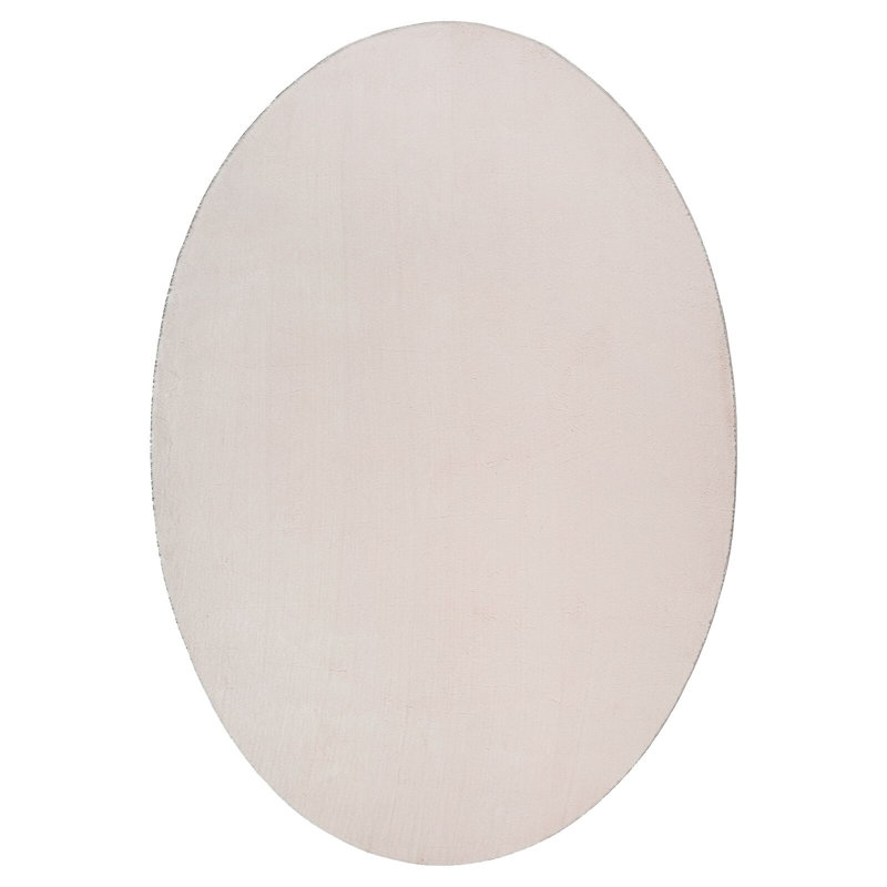 Rugs Sand Non-Slip Area Rug, Oval 100 x 200 cm, Cotton