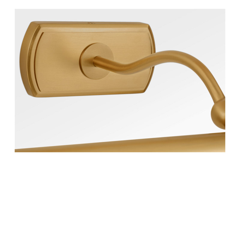 Lampe pour tableau Lamont, H 2,38 po x l 24 po x P 9 po, Laiton bruni