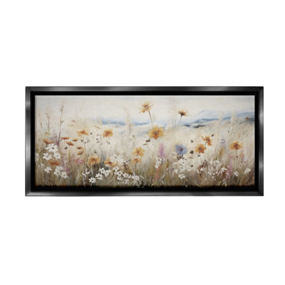 «Neutral Misty Meadow Floater Frame» par Ramona Murdock sur