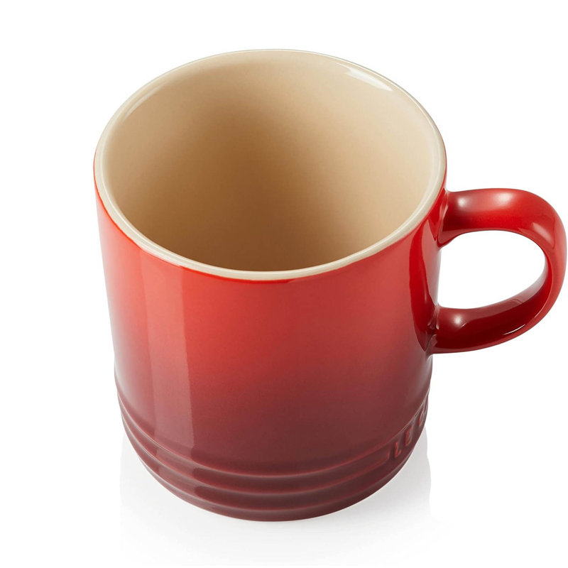 Stoneware Coffee Mug, Red