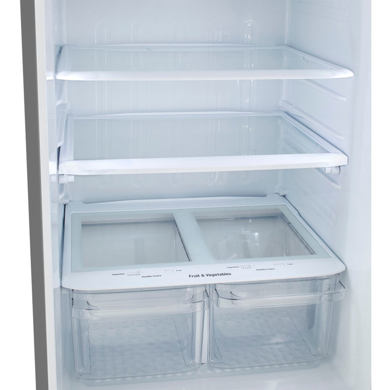 LG 20 cu. ft. Stainless Steel Top Freezer Refrigerator with Reversible Door