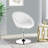 Kamden Swivel Upholstered Faux Leather Adjustable Height Counter Stool with Steel Frame-296442031