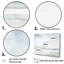 Minimalisme, ciel nuageux paysage II - ensemble d'art mural sur toile ciel-107744869-107744868