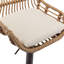 Swivel Upholstered Adjustable Height Counter Stool-329266639