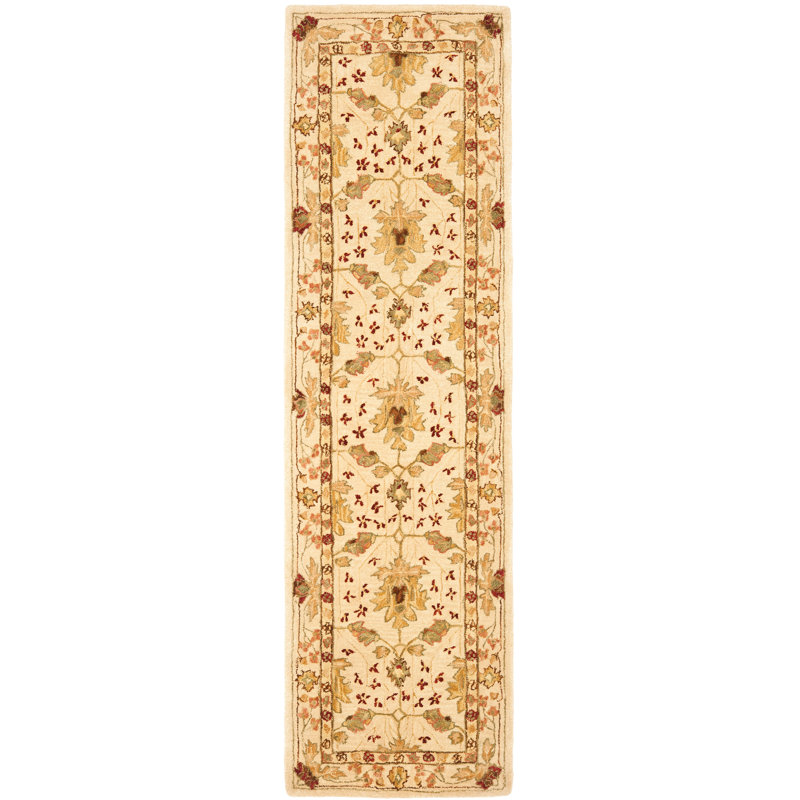 Tingley Hand Tufted Wool Pile Oriental Rug, Runner 2'3" x 10'