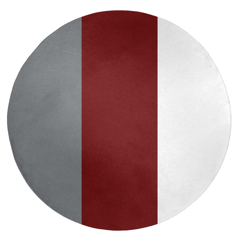 Chenille Indoor Rug, Round 5'