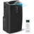 Serenelife 12000 BTU Portable Air Conditioner - 3-In-1 Compact Standing Air Conditioner For Room Up To 380 Sq. Ft. - Floor AC Unit With Remote Control - Universal Casters, Window Mount Kit