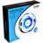 CocoNut: 48" Jumbo Snow Tube - Ice Blue Polar Vortex