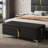 Elegant Upholstered Storage Ottoman-1712444257