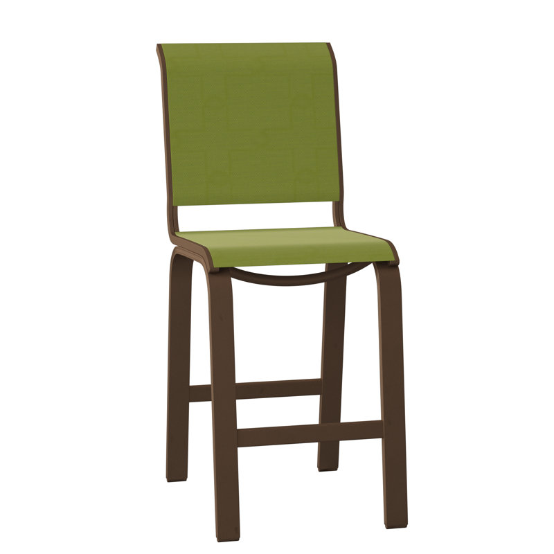 Tabouret de bar 26 po Holna, Lime 38D Sunbrella®, Kona texturé