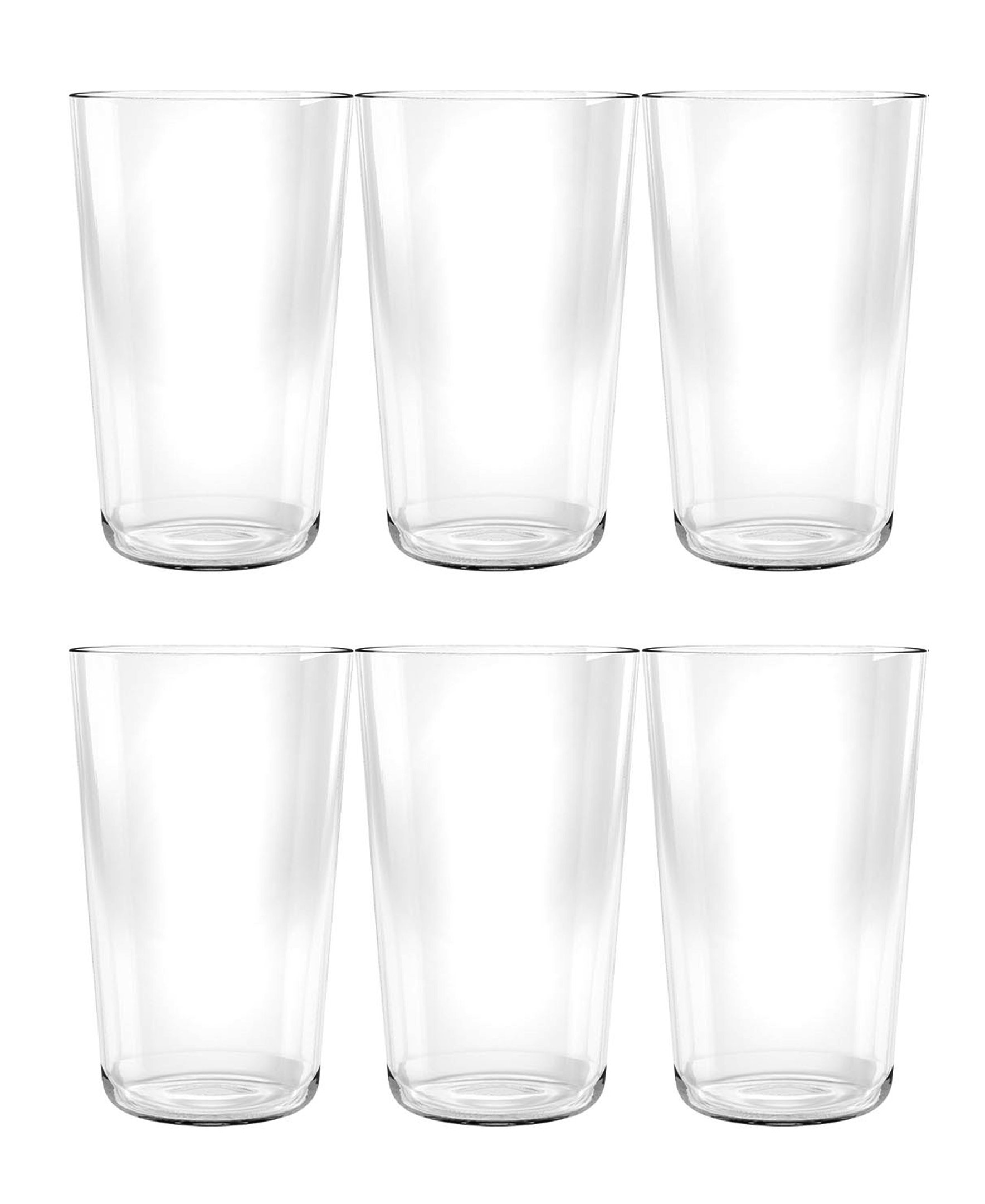 TarHong Bubble Acrylic Drinkware, Set of 6 - DOF, Clear