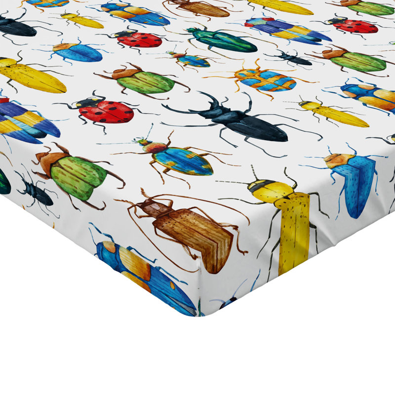 Multicolore draps-housse Ambesonne, Drap-housse de taille très grand