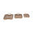 Aluminum Tray - Set of 3