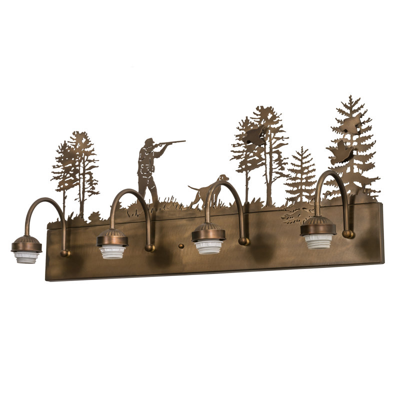 Rustic Lodge 4 - Light Vanity Light