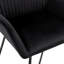 Chaise de salle à manger rembourrée avec pieds en métal pour le salon-497744699-521147432