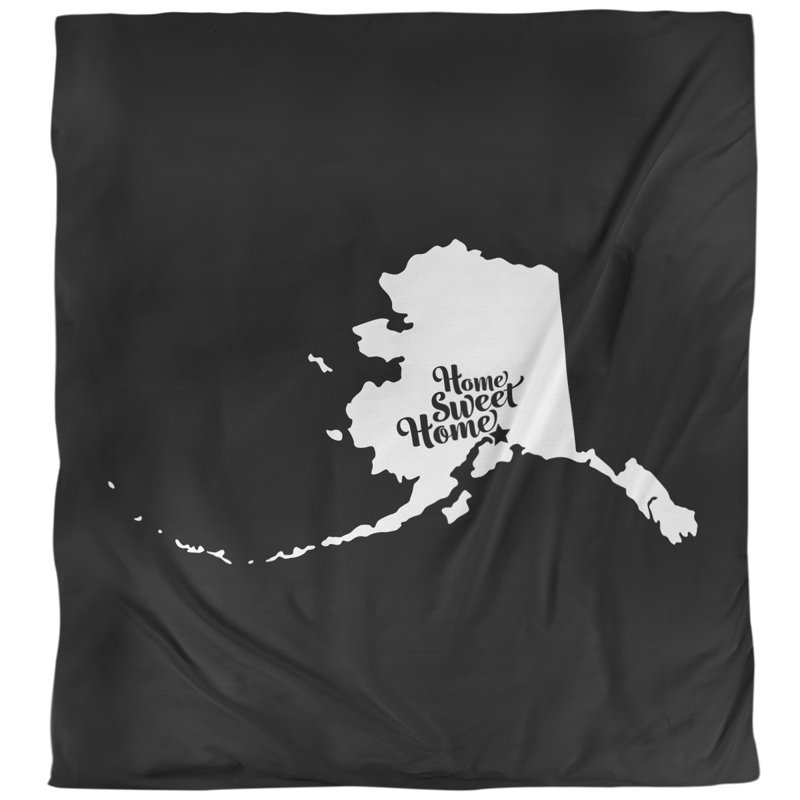 Housse de couette pour ancrage doux home, Housse de couette pour grand lit, Noir