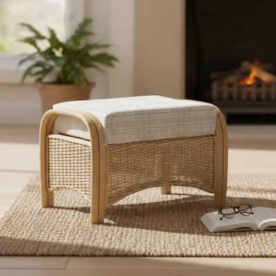 Scofield 70 cm W Rectangle Plaid Ottoman