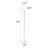 Fatuberlio 63'' Dark Bronze Torchiere Floor Lamp