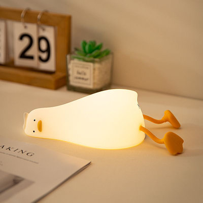 Veilleuse canard allongé