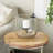 Cole And Grey Glass Candle Holder With Black Metal Accents-2126759593