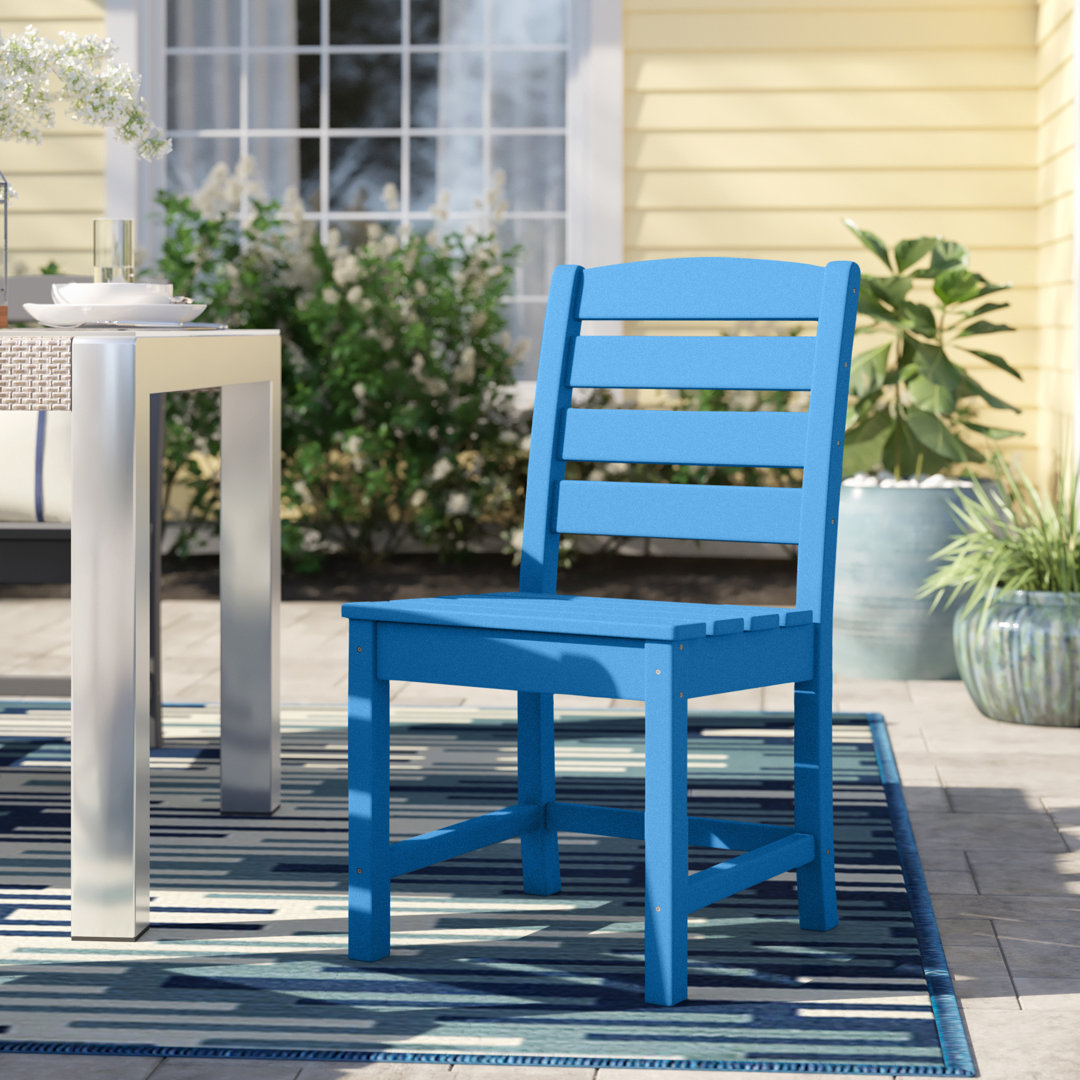 POLYWOOD x Sol 72 Traditional Dining Side Chair Sol 72 Outdoor™ Frame