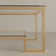 Nimmons Glass Top Coffee Table