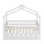 Lit maison avec lit gigogne-406374378