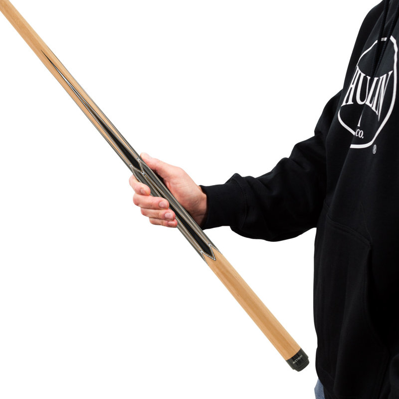 Natural Maple and Black 21 oz Wood Pool Cue