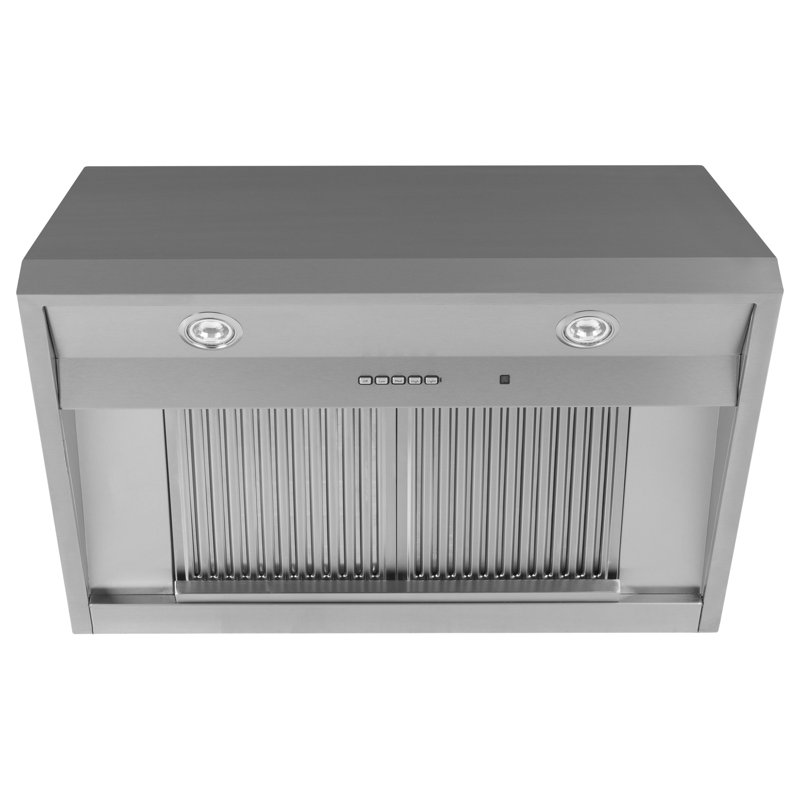 Hotte de style commercial 36 po, Acier inoxydable