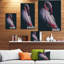 « rose flamant rose », reproduction d’impression sur toile tendue-29489683