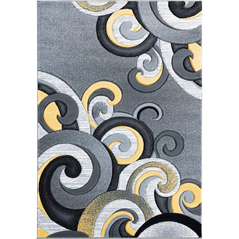 Zabala Paisley Indoor Rug, Rectangle 5'3" x 7'6"