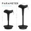 Adjustable Height Ergonomic Industrial Stool with Footrest-454102590
