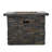 35"Magnesium Oxide Square Propane Heater with Built-in Storage Space