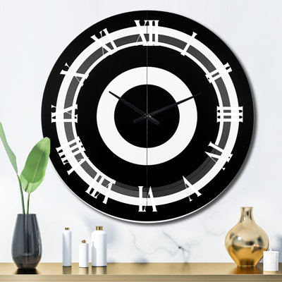 Horloge murale en métal Beykoy