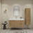 47.2" Wall-Mounted Single Bathroom Vanity Set with Drawers and Doors-70381383
