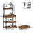 Rozel 31.4961'' Steel Standard Baker's Rack with Microwave Compatibility-1134429045