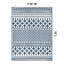 Tapis intérieur / extérieur bleu marine / ivoire Ramveer-471166106