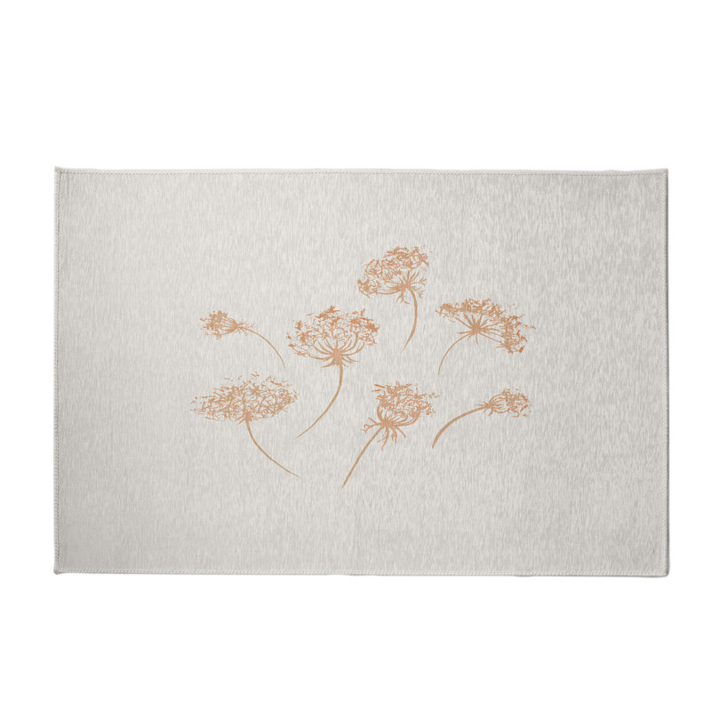 Alvordton Chenille Indoor Rug, Rectangle 4' x 6'