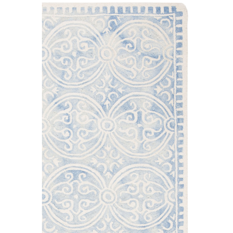 Tapis oriental en laine / coton / latex touffeté à la main Oakton, Carré 7 pi
