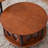 Luxury Vintage Walnut Coffee Table Set, Eco-Friendly Water-Based Paint, Thickened glass & Solid Wood Construction