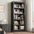 71" Farmhouse Bookcase with Adjustable Shelves - Rustic 5-Tier Bookshelf for Living Room, Office & Library, 31.5" Wide-1897154884
