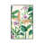 White Floater Framed